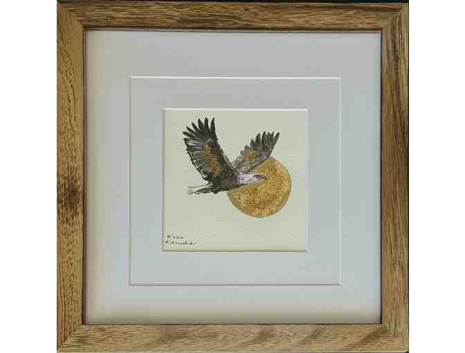 Set of Eagle Paintings by Kazia Kaznocha