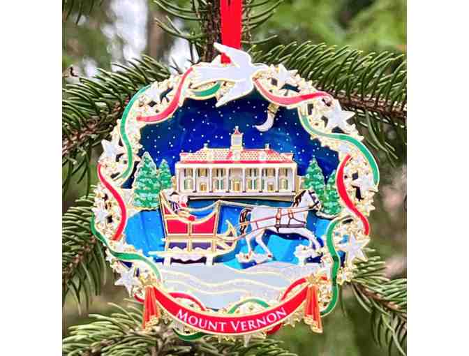 Mount Vernon Christmas Ornament 2023