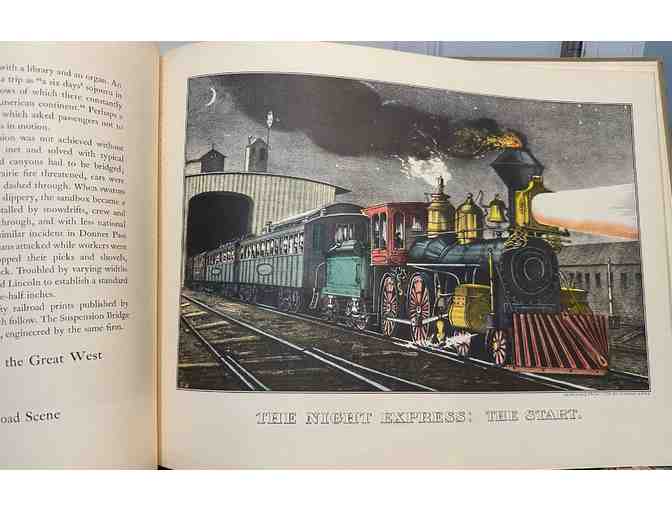 1952 Vintage Currier and Ives Book - America - Photo 4