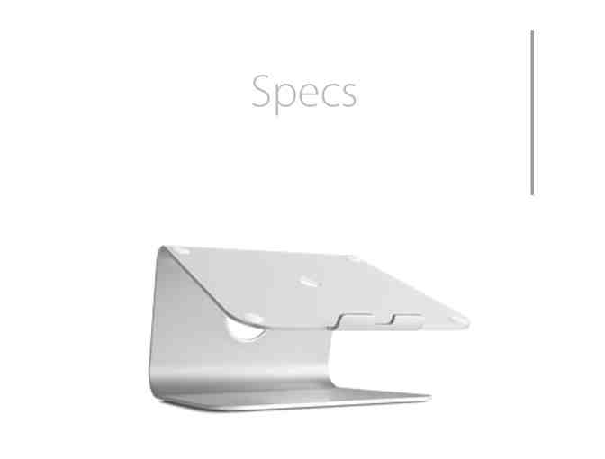 Space Grey mStand for your laptop