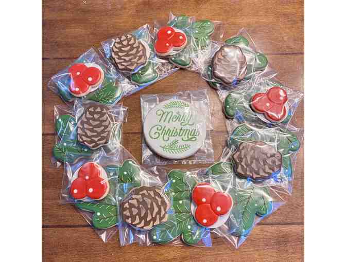 Christmas Wreath Cookies