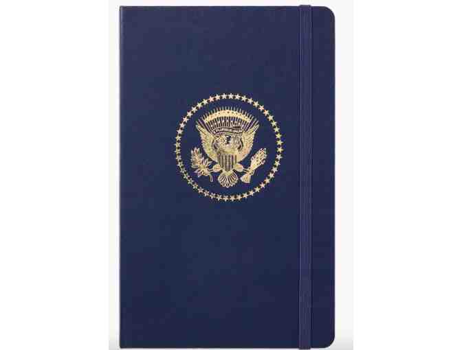 Truman Seal Moleskine Notebook + White House Architecture Pen