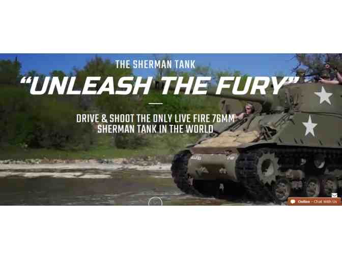 Drive a Sherman Tank!
