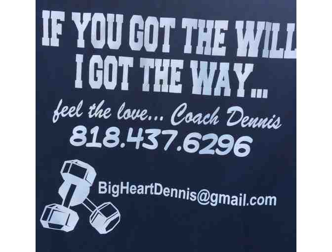 1 HOUR PRIVATE WORKOUT AND CONSULTATION WITH COACH DENNIS - #1