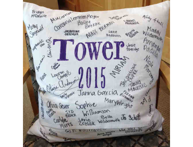 Tower 2015 Pillow -- Old Memories how they THRILL me.