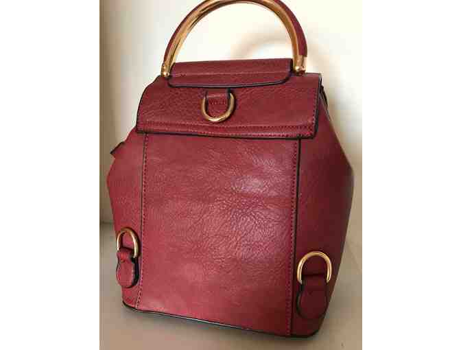 Red Handbag from North Country Pharmacy