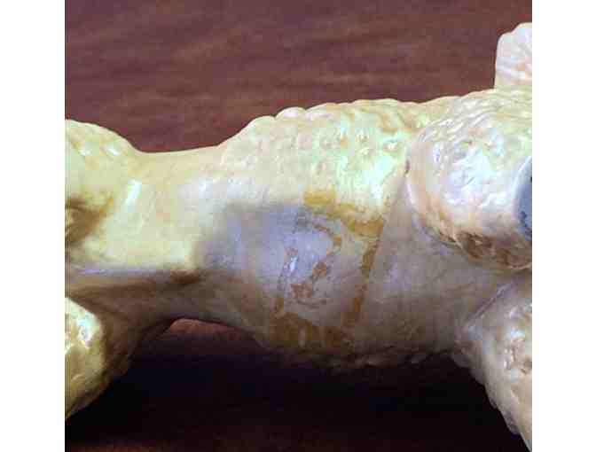 Poodle - cream figurine