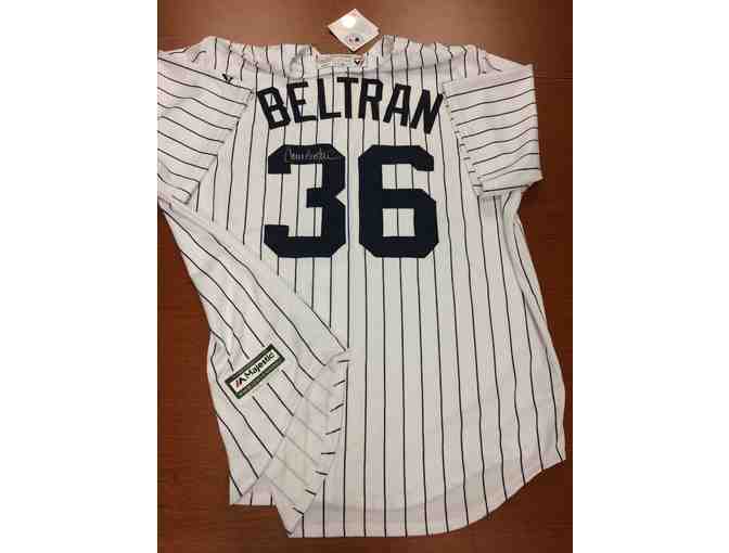 Autographed Jersey Carlos Beltran NY Yankees