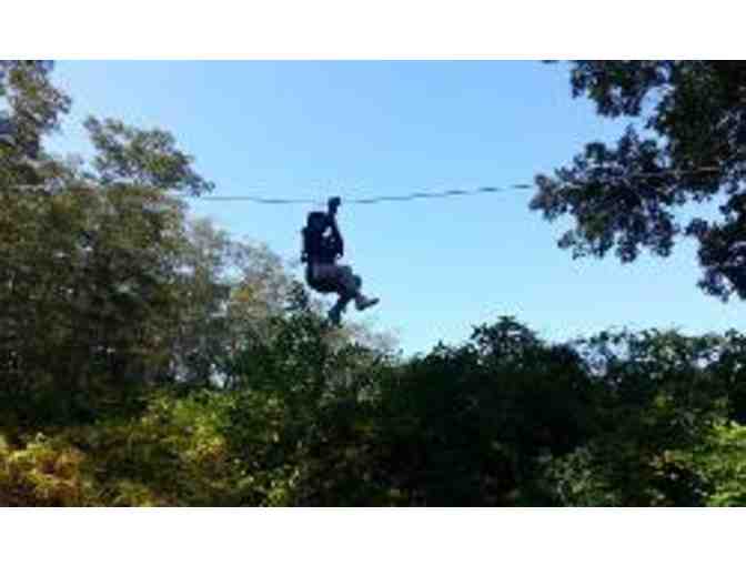 Fun in the trees for two at The Adventure Park at Heritage Museum