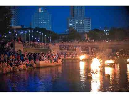 WaterFire Providence 4 VIP Admission Tickets to Brazier Tent