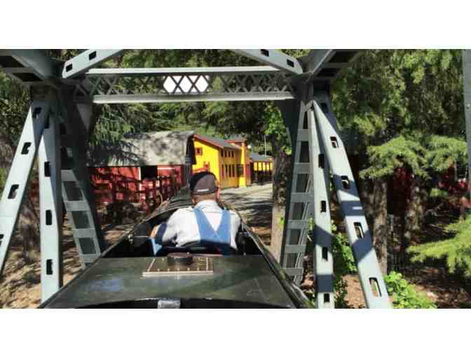 Four (4) Tickets to Steam Trains at Sonoma Train Town