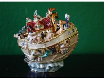 Enamel and Gold Noah's Ark