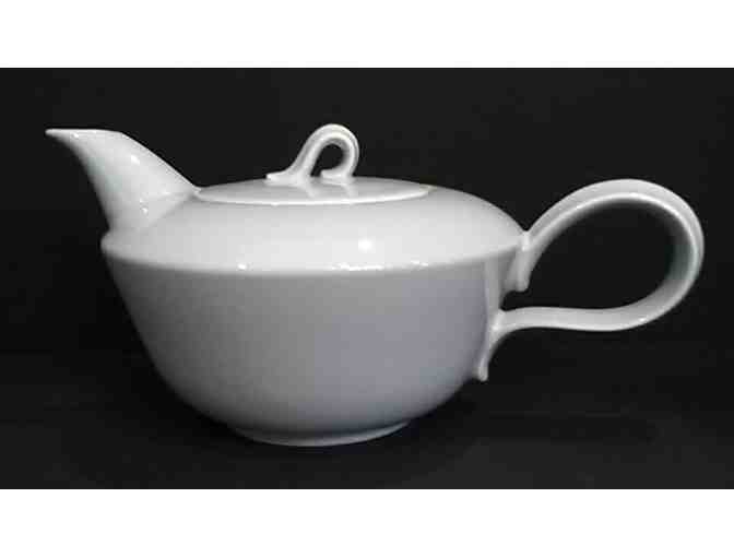 Homer Laughlin Jubilee Gray Teapot