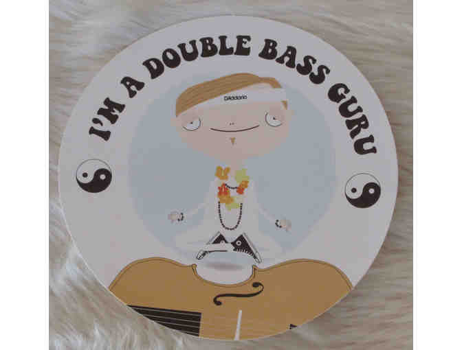 Double Bass Guru Gift Set #2 - Small T-shirt , Metronome Tuner, Stickers, Survival Guide