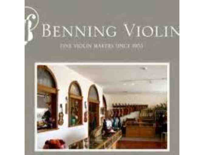 Benning Violins - $100 Gift Certificate