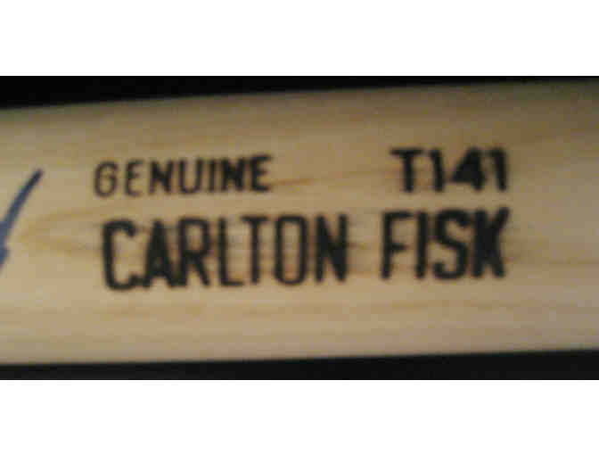 Carlton Fisk Authentic Autographed 1987-1989 Louisville Slugger T141 Pro Game Model Bat