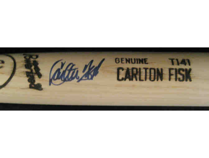 Carlton Fisk Authentic Autographed 1987-1989 Louisville Slugger T141 Pro Game Model Bat