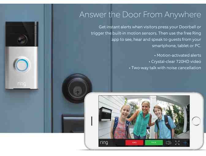 Ring Video Doorbell Security