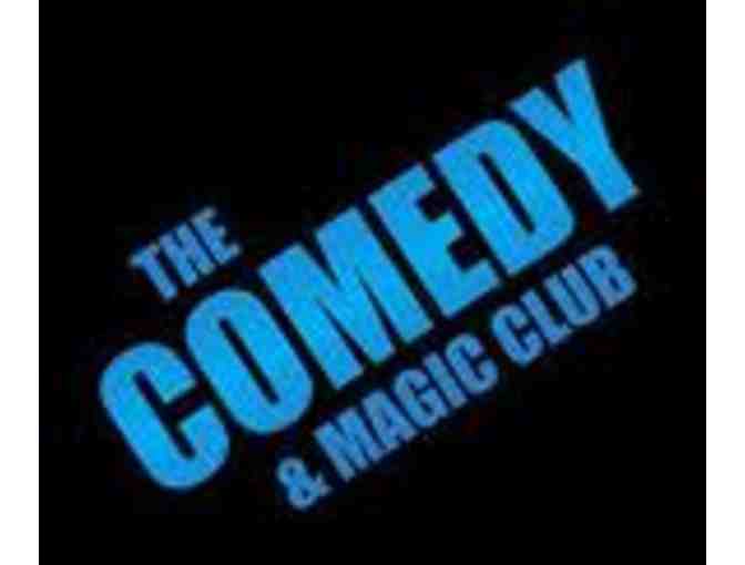 Admission for 6 to the Comedy & Magic Club with BABYSITTING!