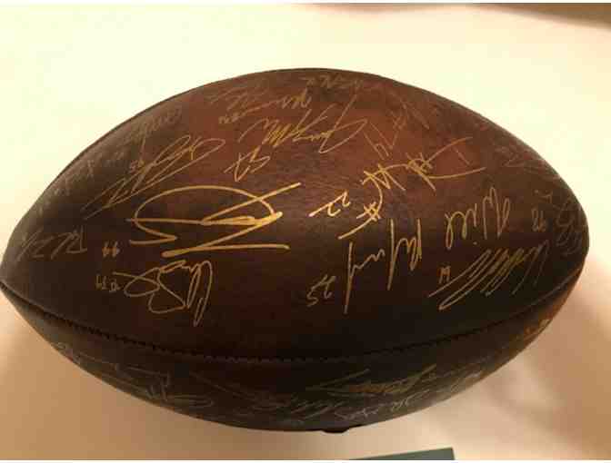 2019 Green Bay Packers Football with all players and coaching staff signatures