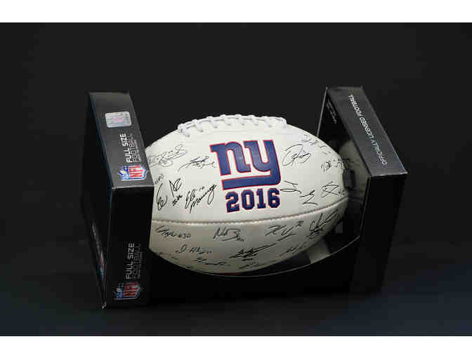 New York Giants 2016 Embossed Team Collector's Football