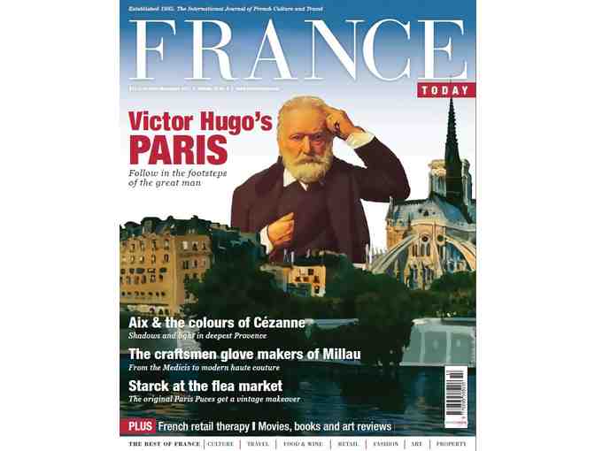 1-year subscription to France today Magazine
