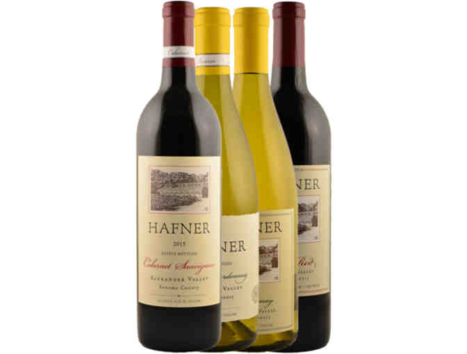 One case of 12 Hafner Vineyard wines