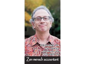 Find your inner zen Mensch: Tax Planning Session with Rich Streitfeld, CPA