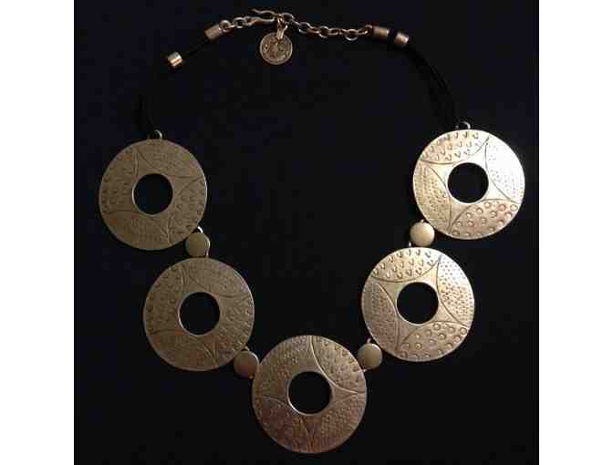Pewter Necklace from Turkey, donated by Heirlooms Jewelry