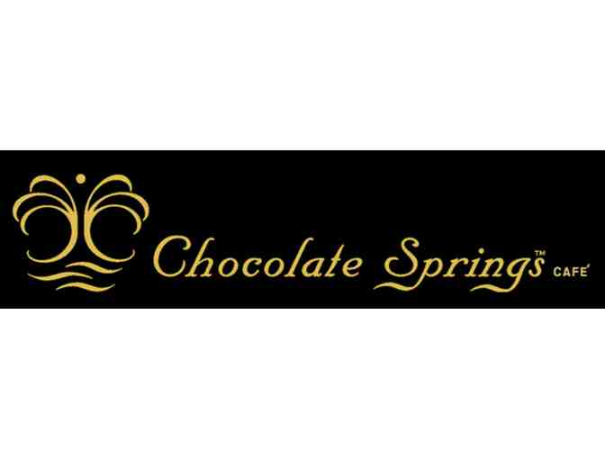 $50 Gift Certificate for Chocolate Springs Cafe in Lenox, Mass.