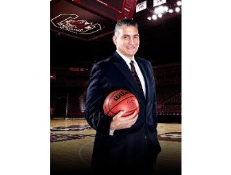 USC Basketball Coach Frank Martin's Yellow Paisely Tie