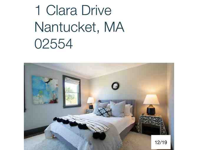 1-Week Vacation - NANTUCKET, MA