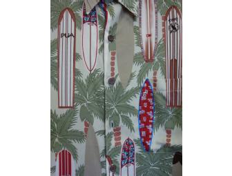 'Long Boards' Classic Aloha Shirt by Reyn's