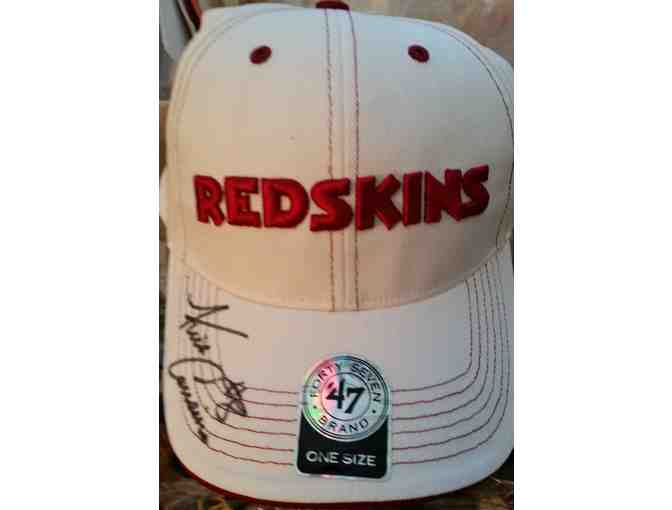 Kirk Cousins Autographed Hat and T-Shirt