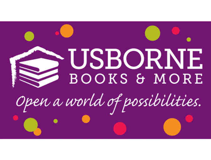 Usborne Books & More Basket of Goodies + $25 Gift Certificate