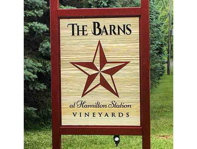 4 Complimentary Tastings and 4 logo glasses at The Barns at Hamilton Station