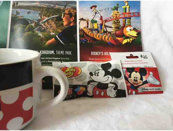 Disney Collectibles Basket and Gift Card