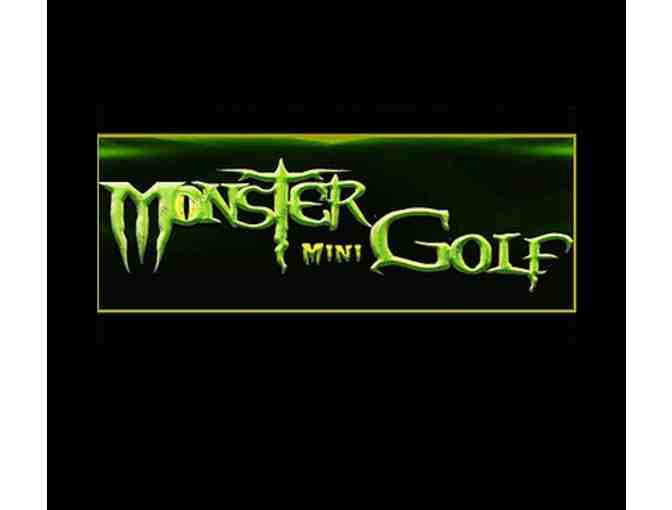 Glow in the Dark with Monster Mini Golf