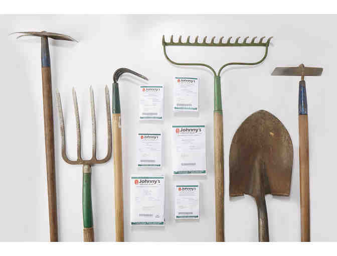 Hand-picked Seeds from Johnny's & Well-Loved Garden Tools