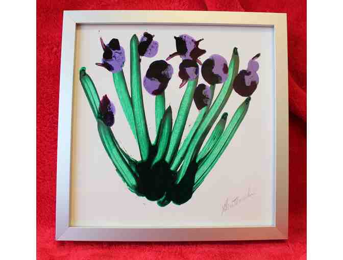 'Irises' by artist Michael Gruthkowski