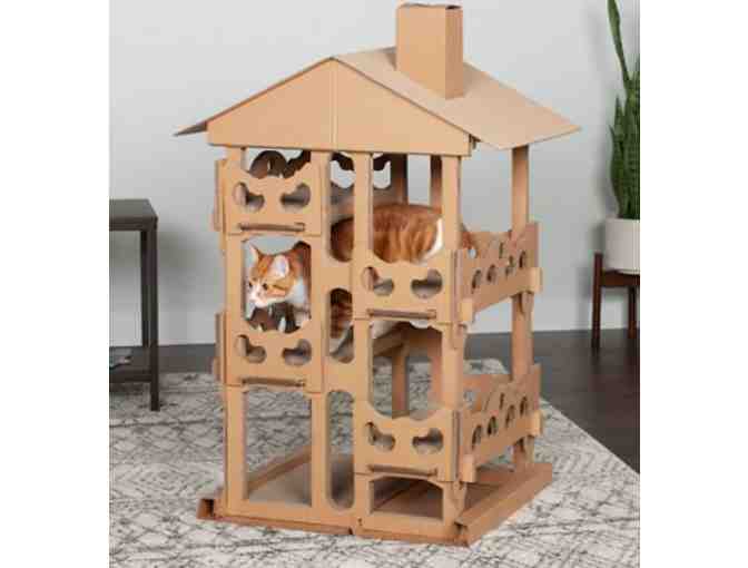 Tiger Tough Tower Playground Cat Scratcher