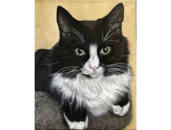 Hand Painted Pet Portrait from K. Dodge Art