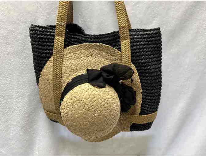 Couture Woven Bag and Hat