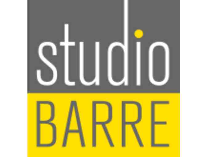 Studio Barre - One (1) Month Unlimited Membership, T-shirt, Studio Socks