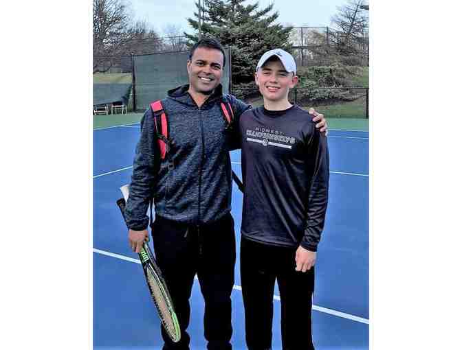 1 Hour Adult Private Tennis Lesson with Suhel