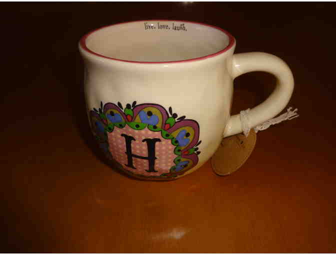 Initialed Cup and Handy Pocket