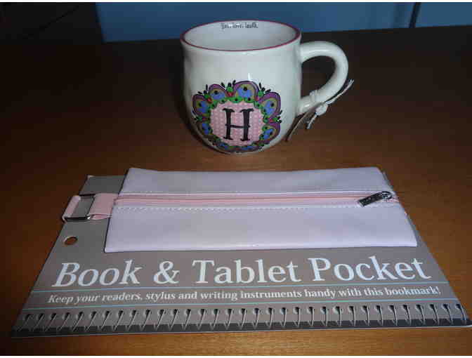 Initialed Cup and Handy Pocket