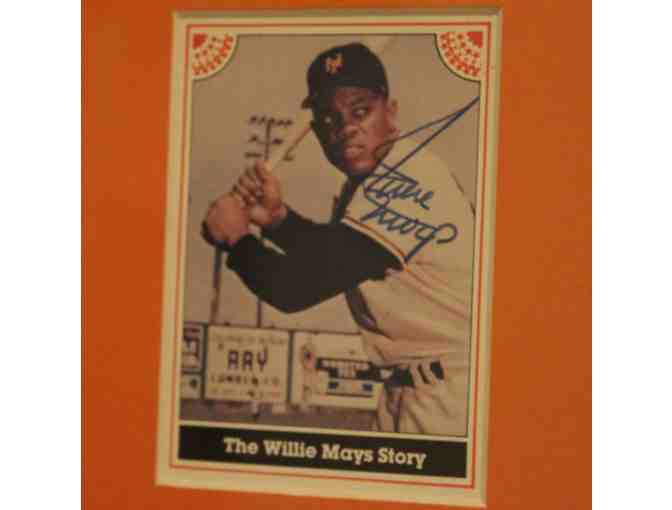 Willie Mays Autographed Baseball