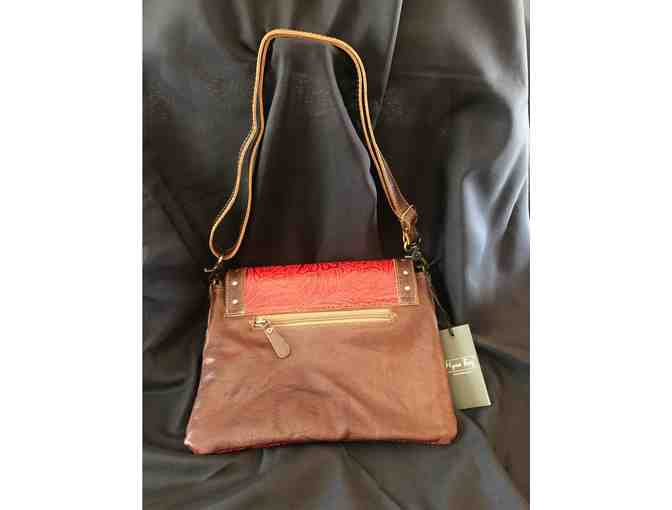 Myra Multitudel Leather & Hairon Bag
