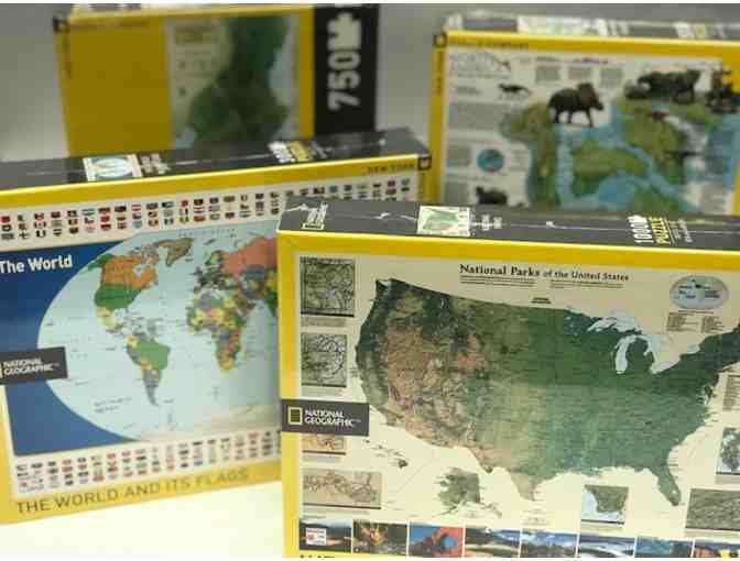 National Geographic Puzzles - Set of 6